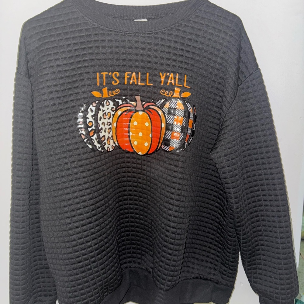 Black 'It's Fall Y'all' Women's Sweater
